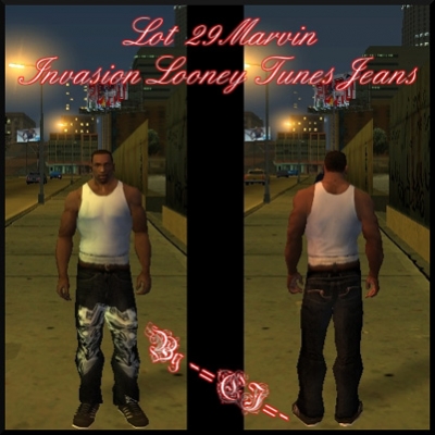 Lot 29 Marvin Invasion Looney Tunes Jeans